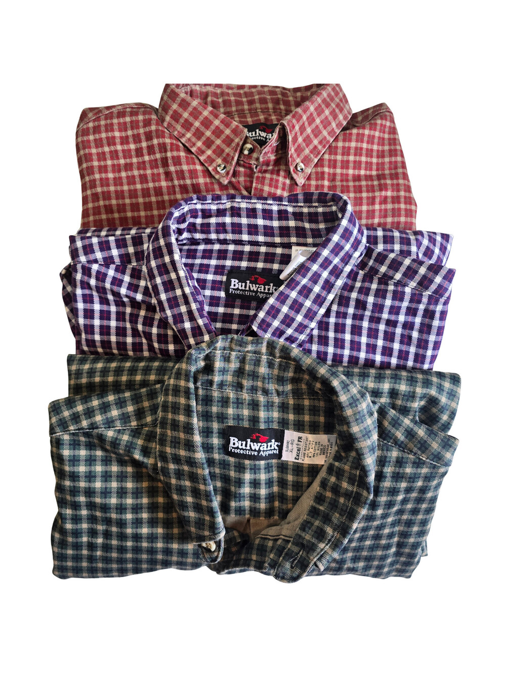 Bulwark Excel FR Shirt Bundle | Mens XL | Flame Resistant Work Wear Protection